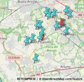 Mappa 20038 Busto Garolfo MI, Italia (3.55438)