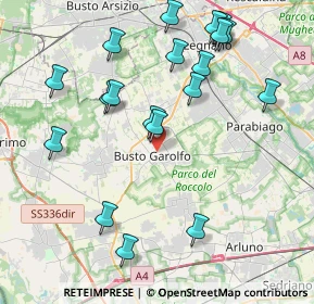 Mappa 20038 Busto Garolfo MI, Italia (4.5335)