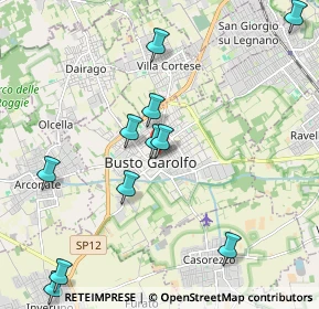 Mappa 20038 Busto Garolfo MI, Italia (2.42667)