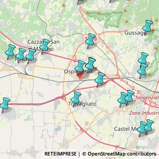 Mappa Via della Ferriera, 25035 Ospitaletto BS, Italia (5.6755)