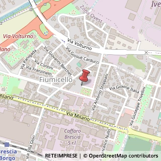Mappa Via Carolina Bevilacqua,  5, 25126 Brescia, Brescia (Lombardia)