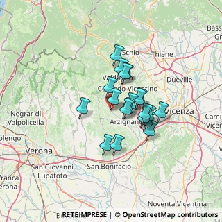 Mappa Via Tommaso Dal Molin, 36072 Chiampo VI, Italia (9.399)