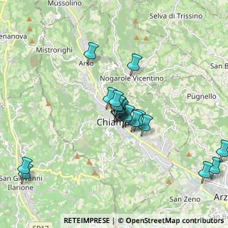 Mappa Via T. Dal Molin, 36072 Chiampo VI, Italia (1.5875)