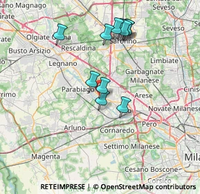 Mappa Via Pogliano, 20014 Nerviano MI, Italia (6.64455)