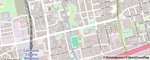 Mappa Cusano Milanino