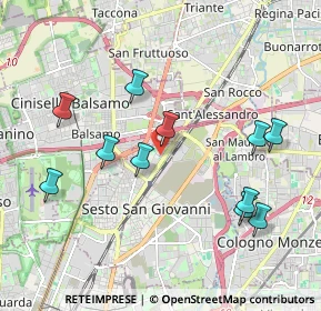 Mappa Via Giacomo Puccini, 20099 Sesto San Giovanni MI, Italia (2.03818)