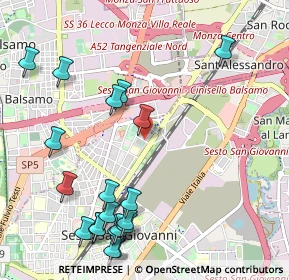 Mappa Via Giacomo Puccini, 20099 Sesto San Giovanni MI, Italia (1.3)