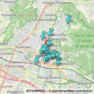 Mappa Via Martinengo Cesaresco Giuseppe Camillo, 25128 Brescia BS, Italia (1.24938)