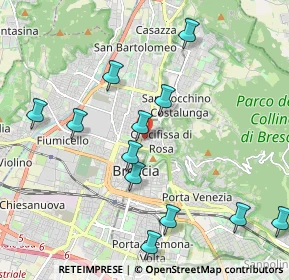 Mappa Via Martinengo Cesaresco Giuseppe Camillo, 25128 Brescia BS, Italia (2.20167)