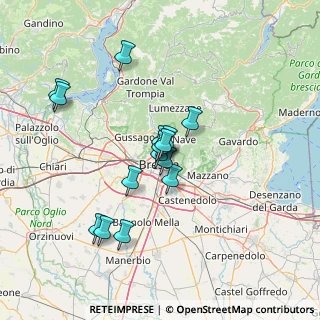 Mappa Via Martinengo Cesaresco Giuseppe Camillo, 25128 Brescia BS, Italia (11.474)