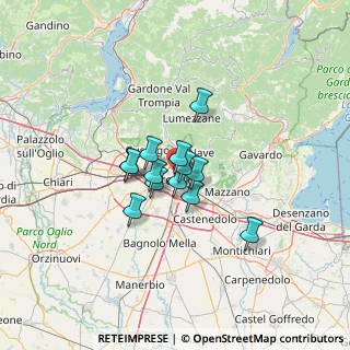 Mappa Via Martinengo Cesaresco Giuseppe Camillo, 25128 Brescia BS, Italia (7.90615)