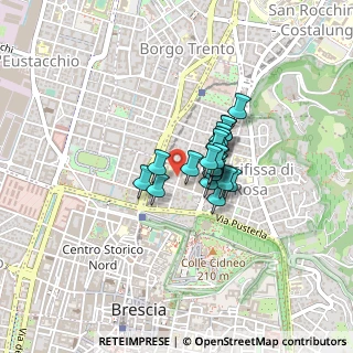 Mappa Via Martinengo Cesaresco Giuseppe Camillo, 25128 Brescia BS, Italia (0.2455)