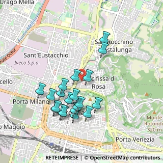 Mappa Via Martinengo Cesaresco Giuseppe Camillo, 25128 Brescia BS, Italia (0.8965)