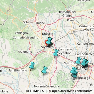 Mappa KASANOVA S.P.A, 36100 Vicenza VI, Italia (20.58588)