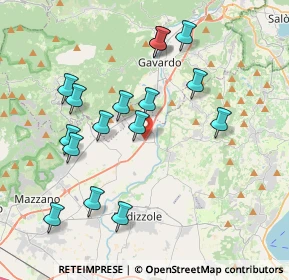 Mappa Via Fucine, 25080 Prevalle BS, Italia (3.87688)