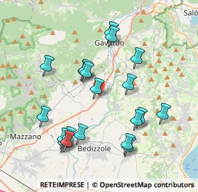 Mappa Via Fucine, 25080 Prevalle BS, Italia (3.854)
