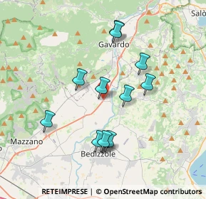 Mappa Via Fucine, 25080 Prevalle BS, Italia (3.3625)