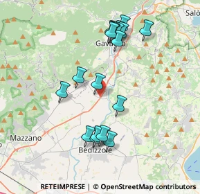 Mappa Via Fucine, 25080 Prevalle BS, Italia (3.76053)