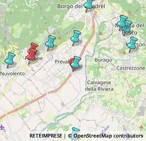 Mappa Via Fucine, 25080 Prevalle BS, Italia (2.62333)