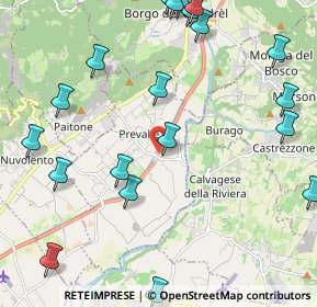 Mappa Via Fucine, 25080 Prevalle BS, Italia (2.791)