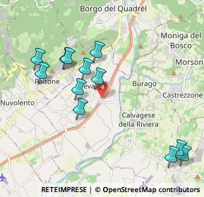 Mappa Via Fucine, 25080 Prevalle BS, Italia (2.10833)