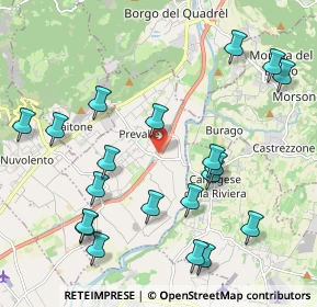 Mappa Via Fucine, 25080 Prevalle BS, Italia (2.36)