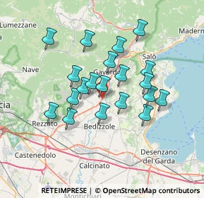 Mappa Via Fucine, 25080 Prevalle BS, Italia (5.9075)