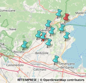 Mappa Via Fucine, 25080 Prevalle BS, Italia (5.94455)