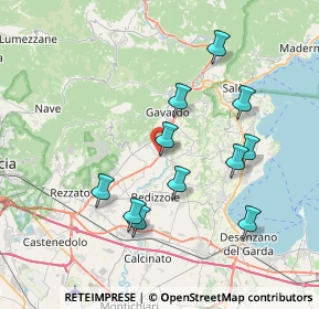 Mappa Via Fucine, 25080 Prevalle BS, Italia (7.17364)