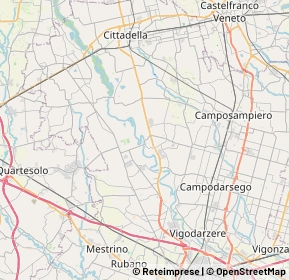 Mappa 35018 San Martino Di Lupari PD, Italia (8.5655)