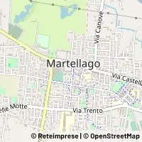 Karte Martellago