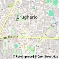 Hartă Brugherio