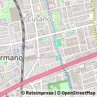 Peta Cusano Milanino