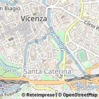 Mapa Vicenza