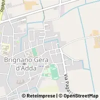 Karte Brignano Gera d'Adda