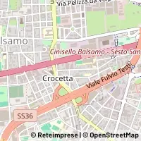 Kartta Cinisello Balsamo