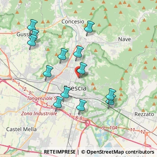Mappa Via Achille Papa, 25128 Brescia BS, Italia (4.06385)
