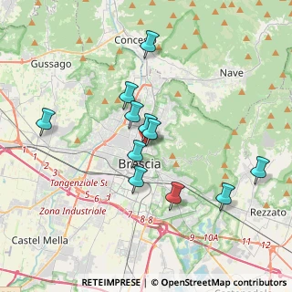Mappa Via Achille Papa, 25128 Brescia BS, Italia (3.33545)