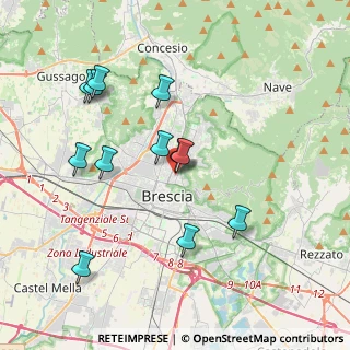 Mappa Via Achille Papa, 25128 Brescia BS, Italia (3.77333)