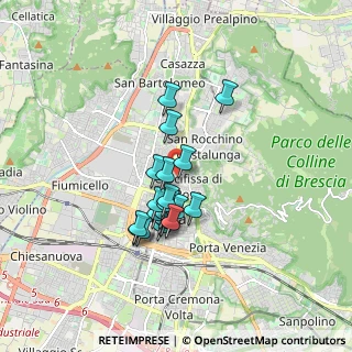 Mappa Via Achille Papa, 25128 Brescia BS, Italia (1.328)