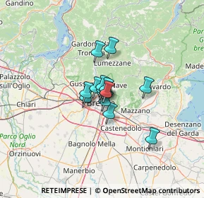 Mappa Via Achille Papa, 25128 Brescia BS, Italia (6.34643)