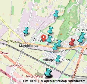 Mappa Via Terza, 25132 Brescia BS, Italia (1.2645)