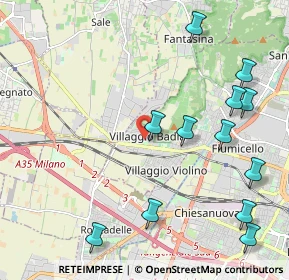 Mappa Via Terza, 25132 Brescia BS, Italia (2.54083)
