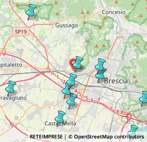 Mappa Via Terza, 25132 Brescia BS, Italia (4.84727)