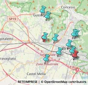 Mappa Via Terza, 25132 Brescia BS, Italia (4.15583)