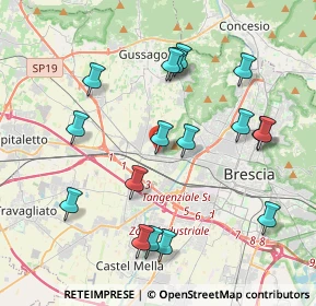 Mappa Via Terza, 25132 Brescia BS, Italia (4.14353)