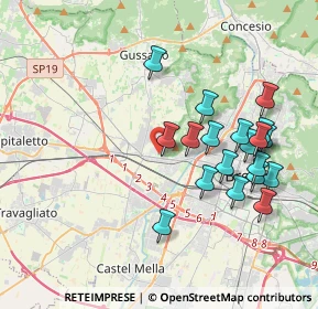 Mappa Via Terza, 25132 Brescia BS, Italia (3.88368)