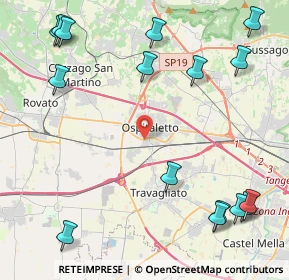 Mappa Via dei Carpini, 25035 Ospitaletto BS, Italia (5.90625)