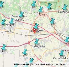 Mappa Via dei Carpini, 25035 Ospitaletto BS, Italia (6.603)