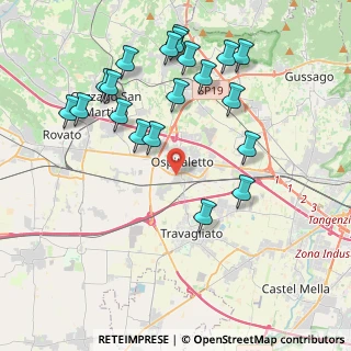 Mappa Via dei Carpini, 25035 Ospitaletto BS, Italia (4.368)